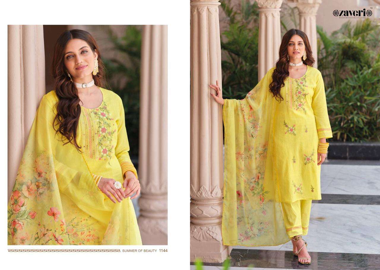 Zaveri presents NAGMA VOL-2  pure cotton  Kurti Wholesale catalog