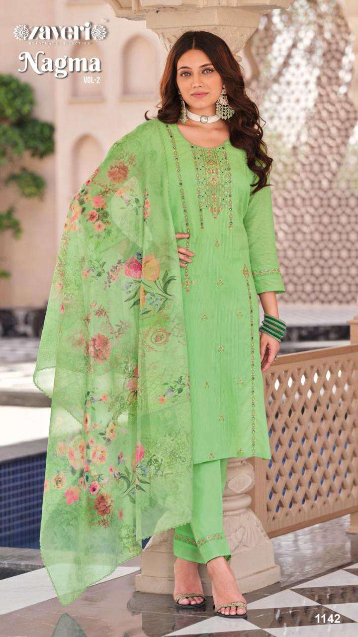 Zaveri presents NAGMA VOL-2  pure cotton  Kurti Wholesale catalog