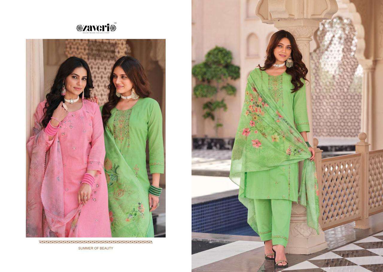 Zaveri presents NAGMA VOL-2  pure cotton  Kurti Wholesale catalog