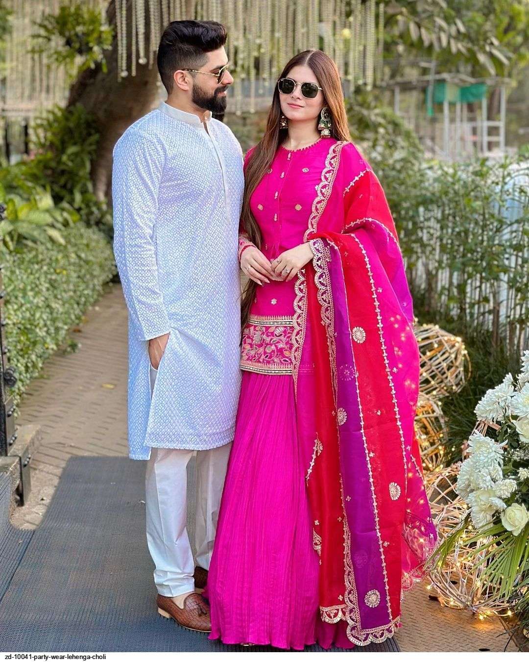 ZD 10041 PARTY WEAR LEHENGA CHOLI Wholesale catalog