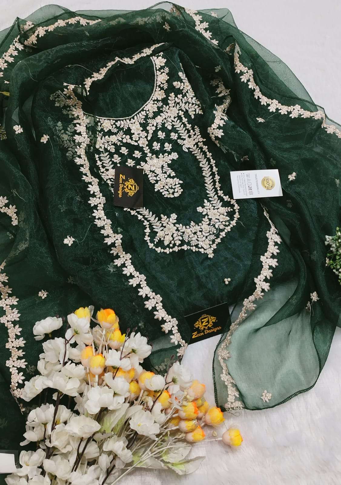 Zeen Designs Presents  AMBREEN ZD - 117 A/B Wholesale catalog