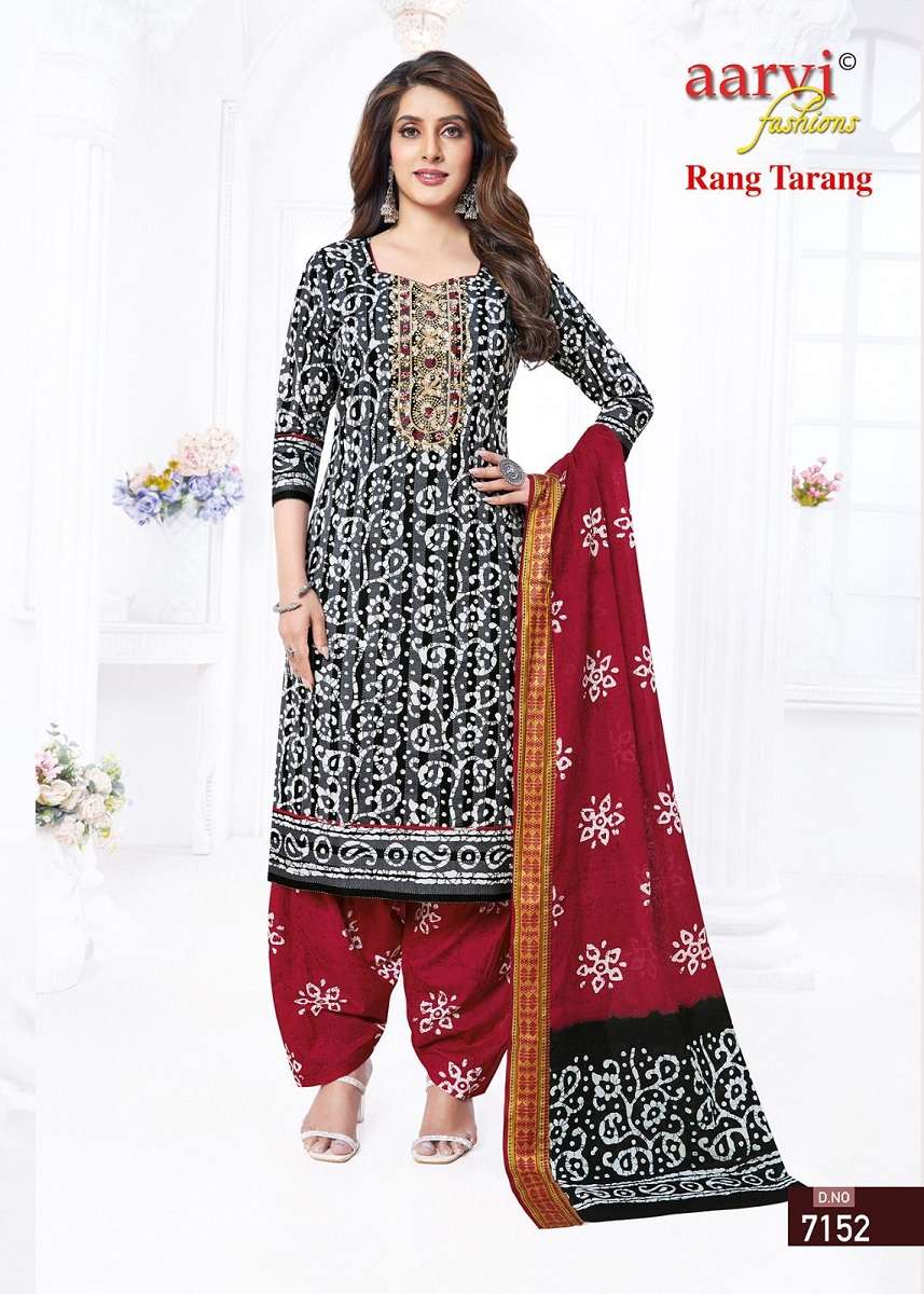 Aarvi Rang Tarang Vol-1 – Dress Material Wholesale catalog