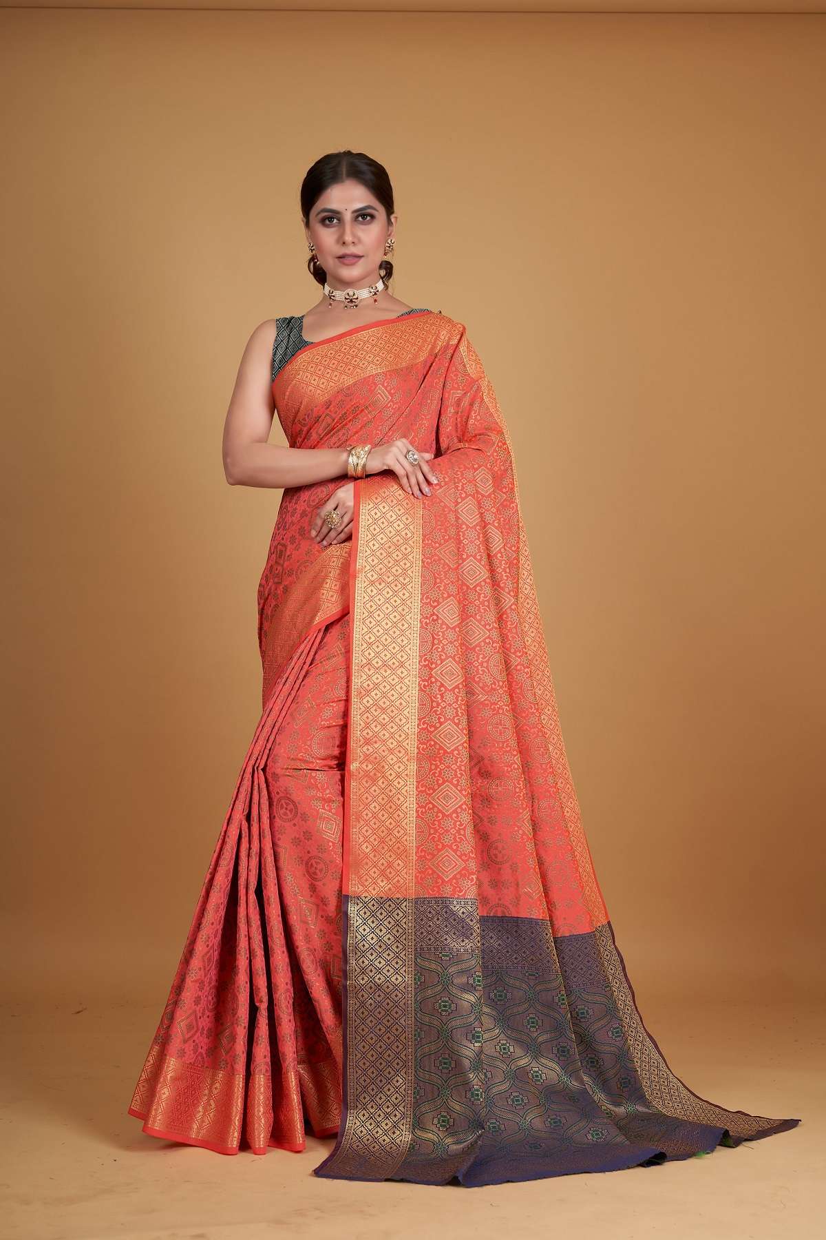 Akshita Vol 5 Silk Woven Designer Saree Wholesale catalog