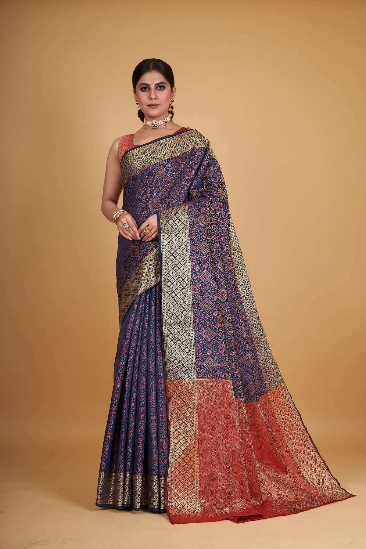 Akshita Vol 5 Silk Woven Designer Saree Wholesale catalog