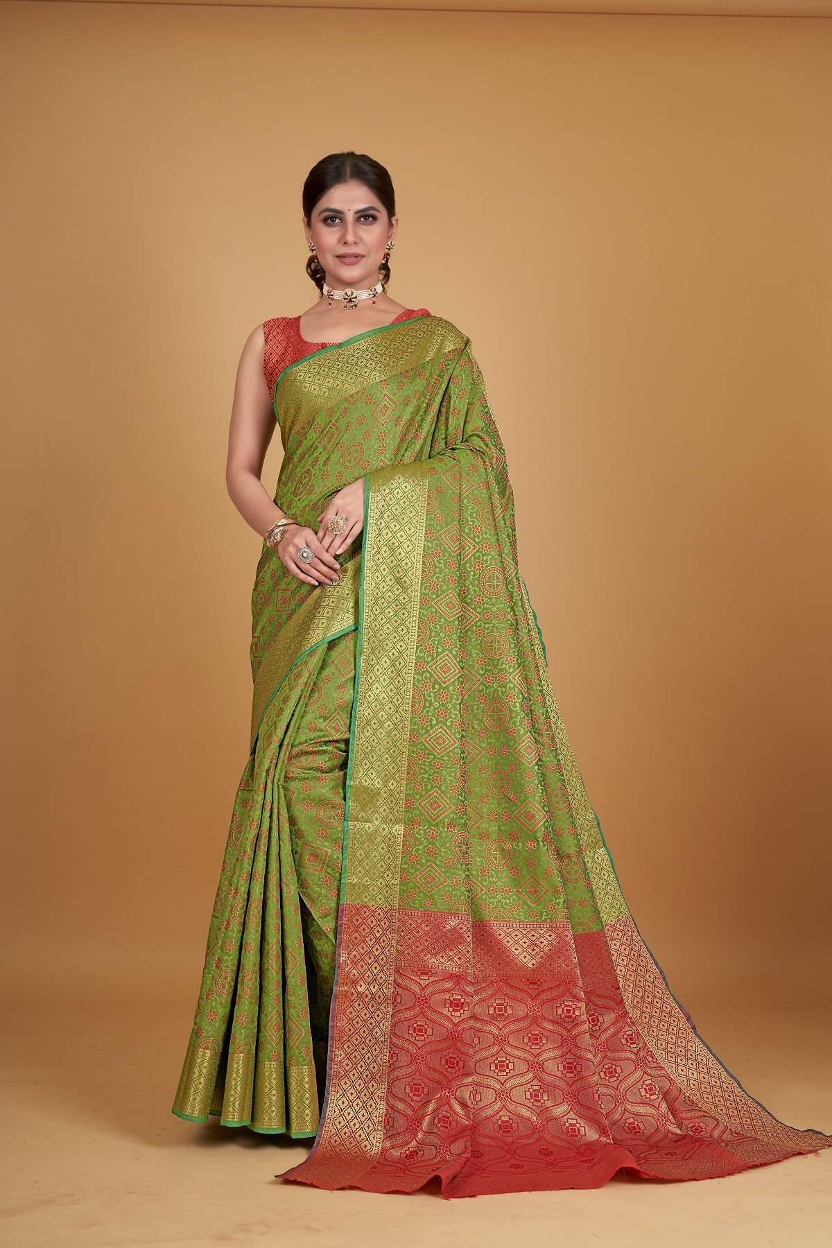 Akshita Vol 5 Silk Woven Designer Saree Wholesale catalog