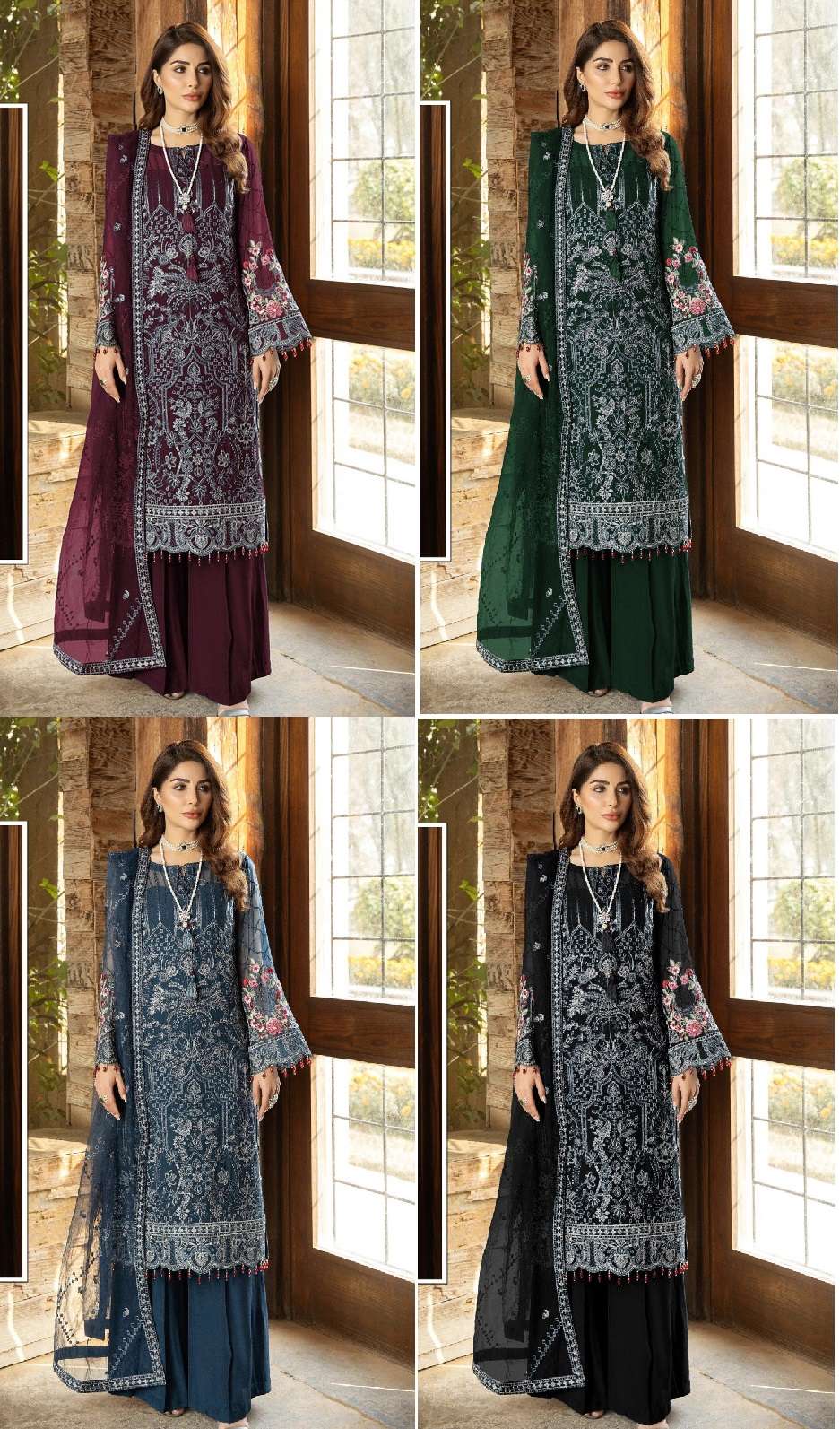Al Karam 11786 Color Exclusive Pakistani Suits Wholesale catalog