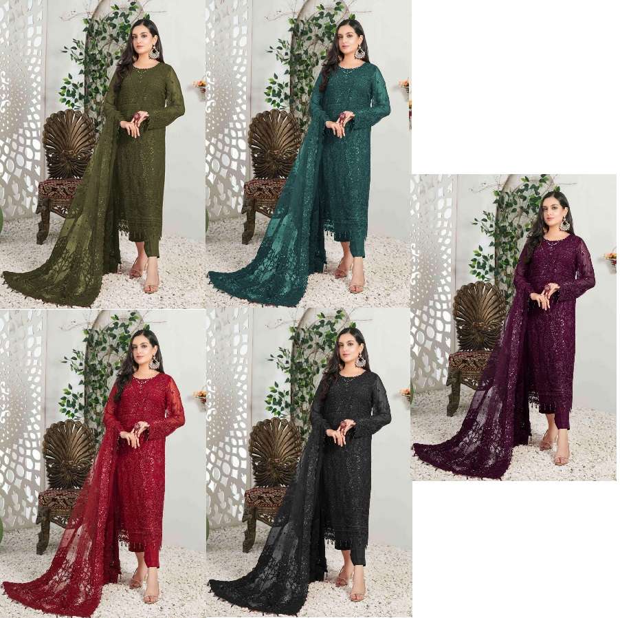 Al Karam 1519 Master Color Embroidered Pakistani Suits Wholesale catalog
