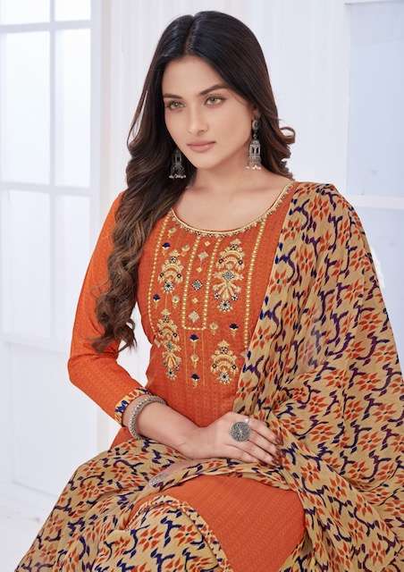 Al karam Diamond Vol-4 – Dress Material Wholesale catalog