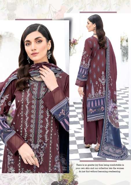 AL KARAM KESARIYA VOL-8 – DRESS MATERIAL Wholesale catalog