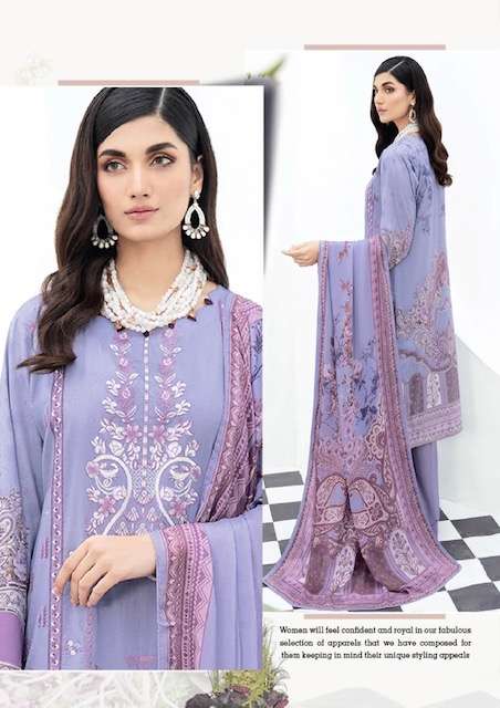 AL KARAM KESARIYA VOL-8 – DRESS MATERIAL Wholesale catalog
