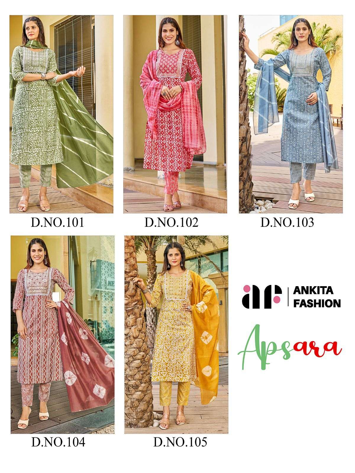 Ankita Fashion APSARA Kurti Wholesale catalog