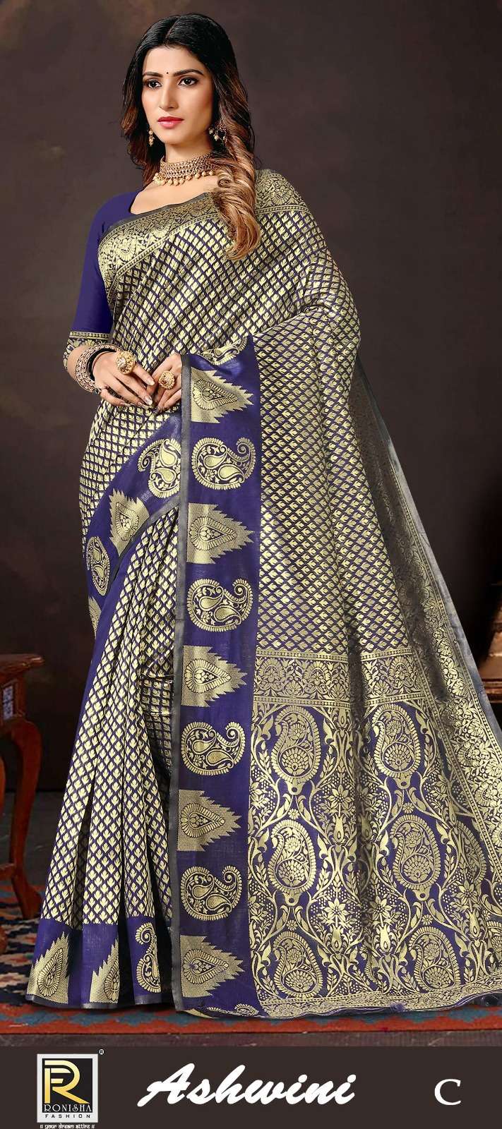 ASHWINI BY RONISHA SAREE SILK FABRICS SUPER HIT COLLECTION 