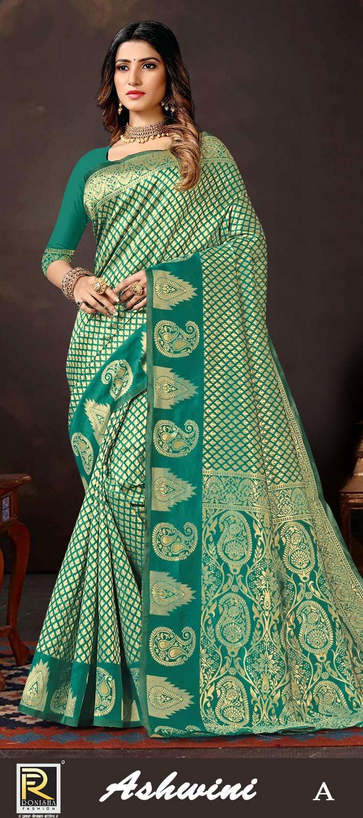 ASHWINI BY RONISHA SAREE SILK FABRICS SUPER HIT COLLECTION 