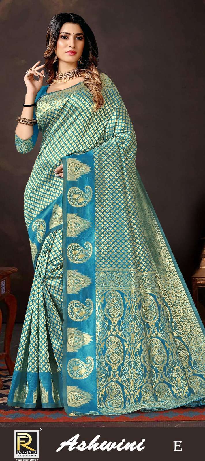 ASHWINI BY RONISHA SAREE SILK FABRICS SUPER HIT COLLECTION 