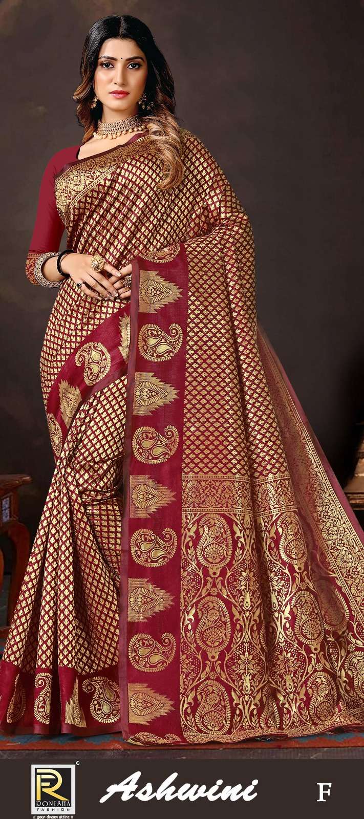 ASHWINI BY RONISHA SAREE SILK FABRICS SUPER HIT COLLECTION 
