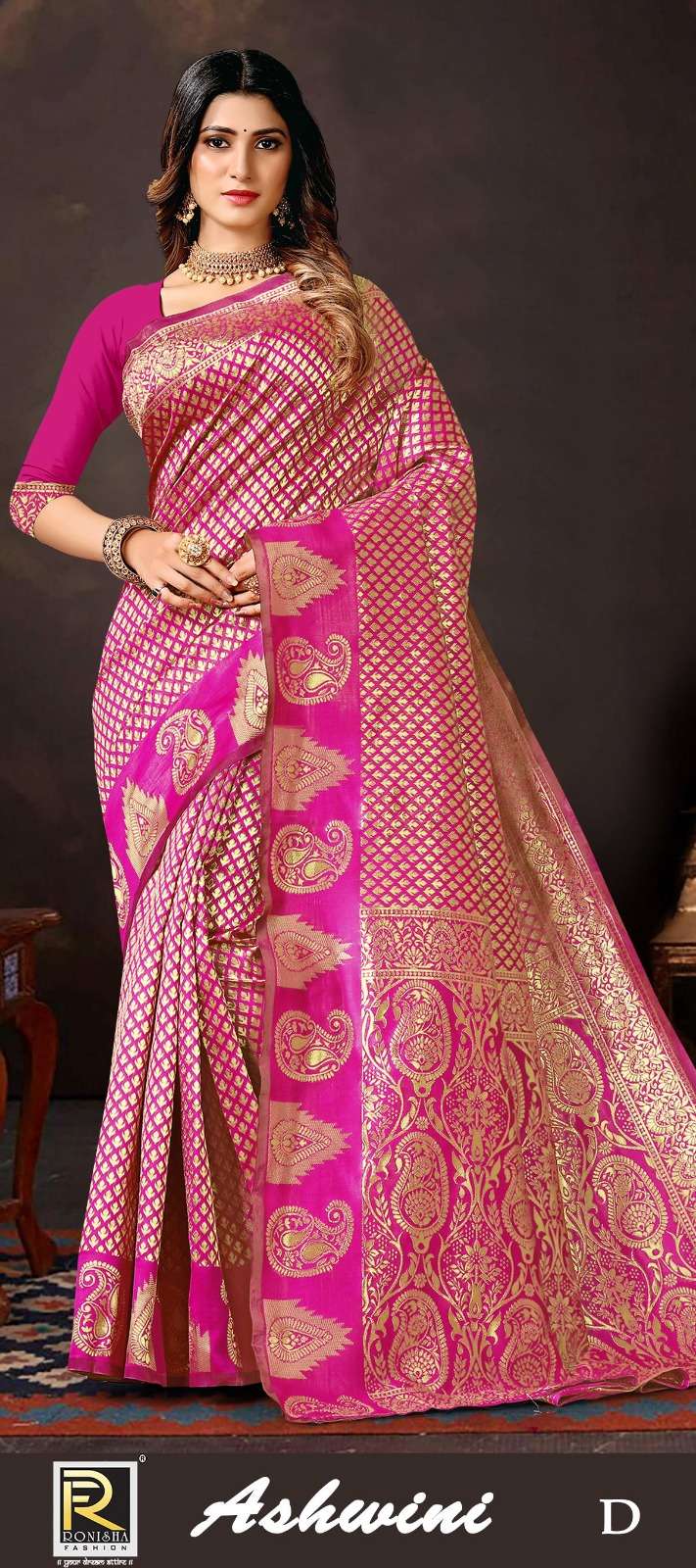ASHWINI BY RONISHA SAREE SILK FABRICS SUPER HIT COLLECTION 