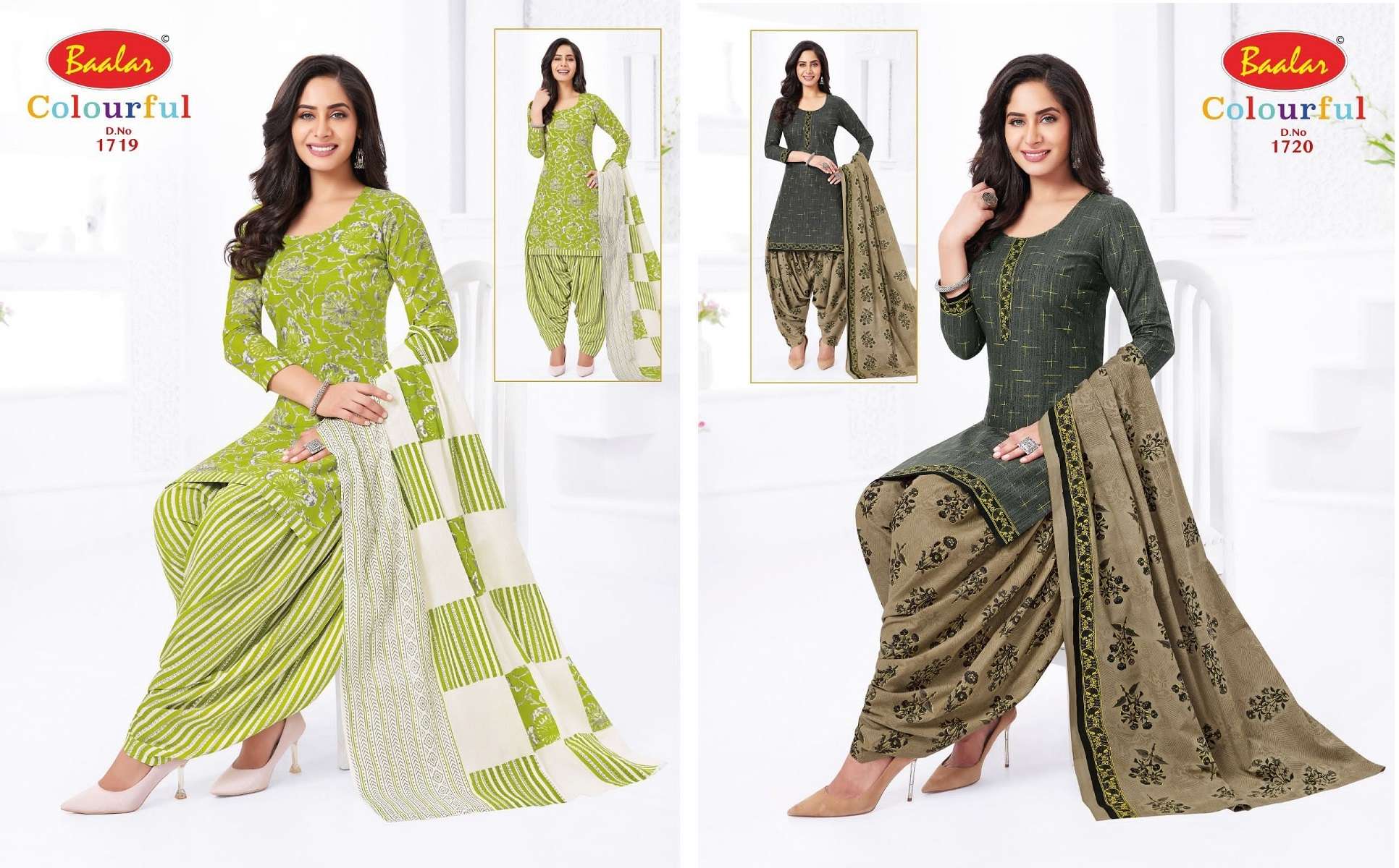  Baalar Colorful Vol-17 – Dress Material Wholesale catalog