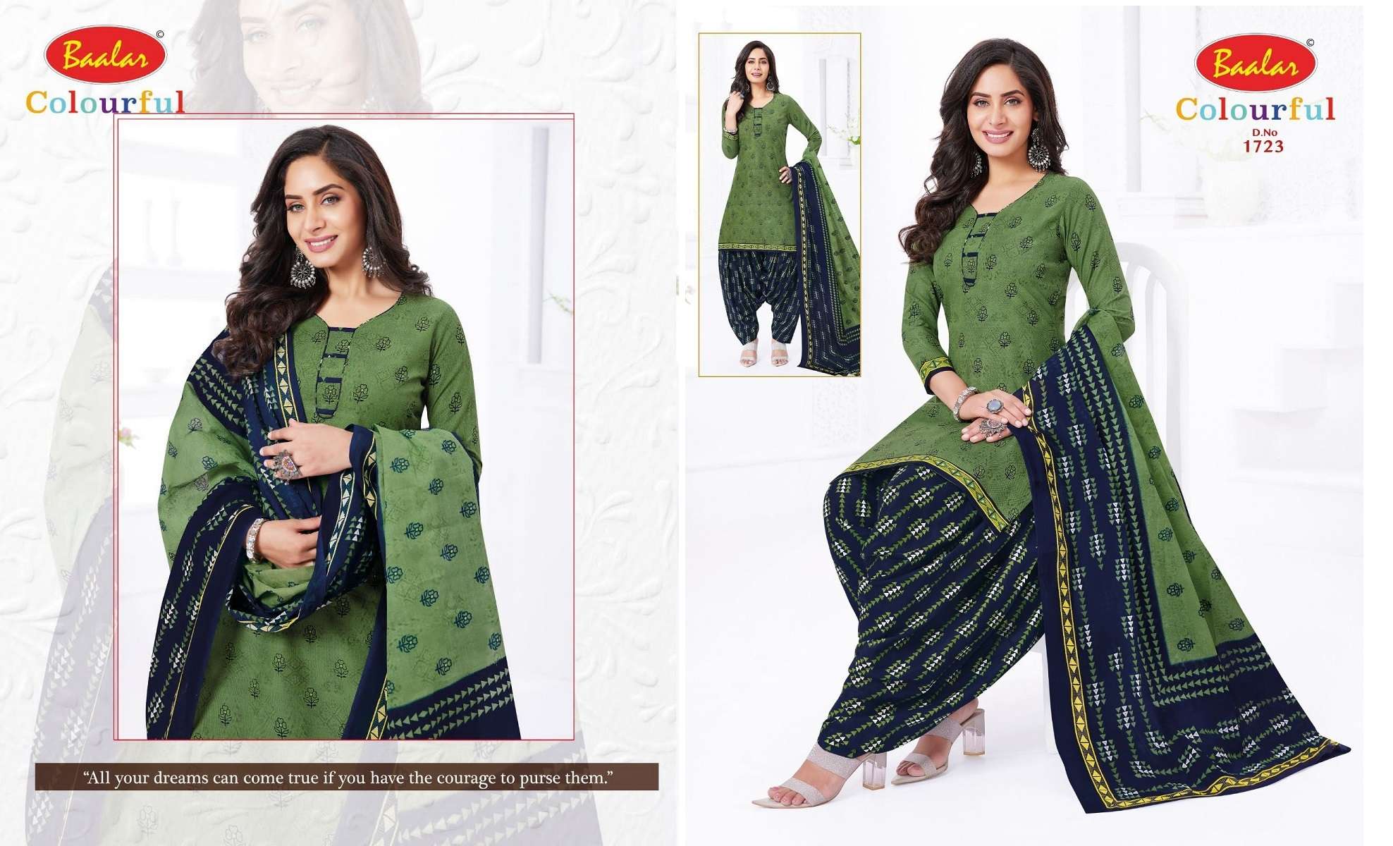  Baalar Colorful Vol-17 – Dress Material Wholesale catalog