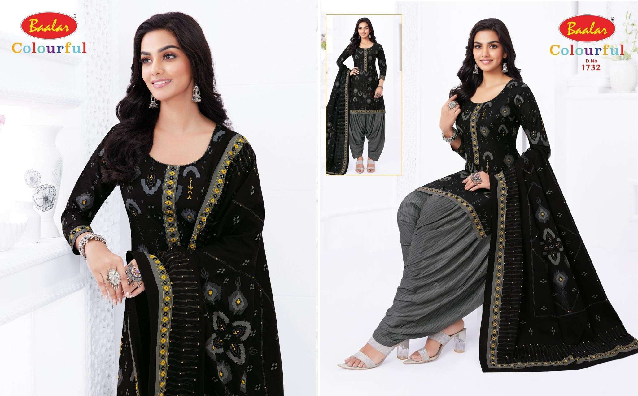  Baalar Colorful Vol-17 – Dress Material Wholesale catalog