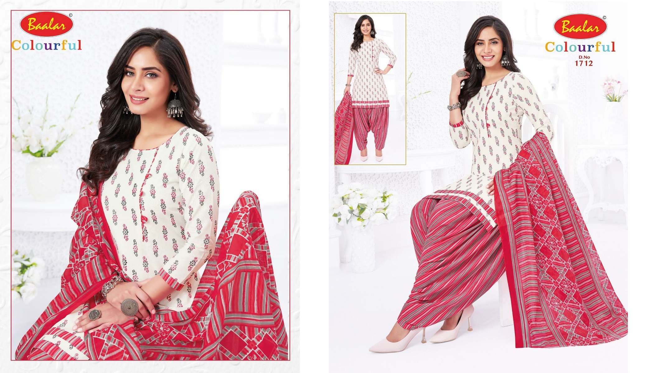  Baalar Colorful Vol-17 – Dress Material Wholesale catalog
