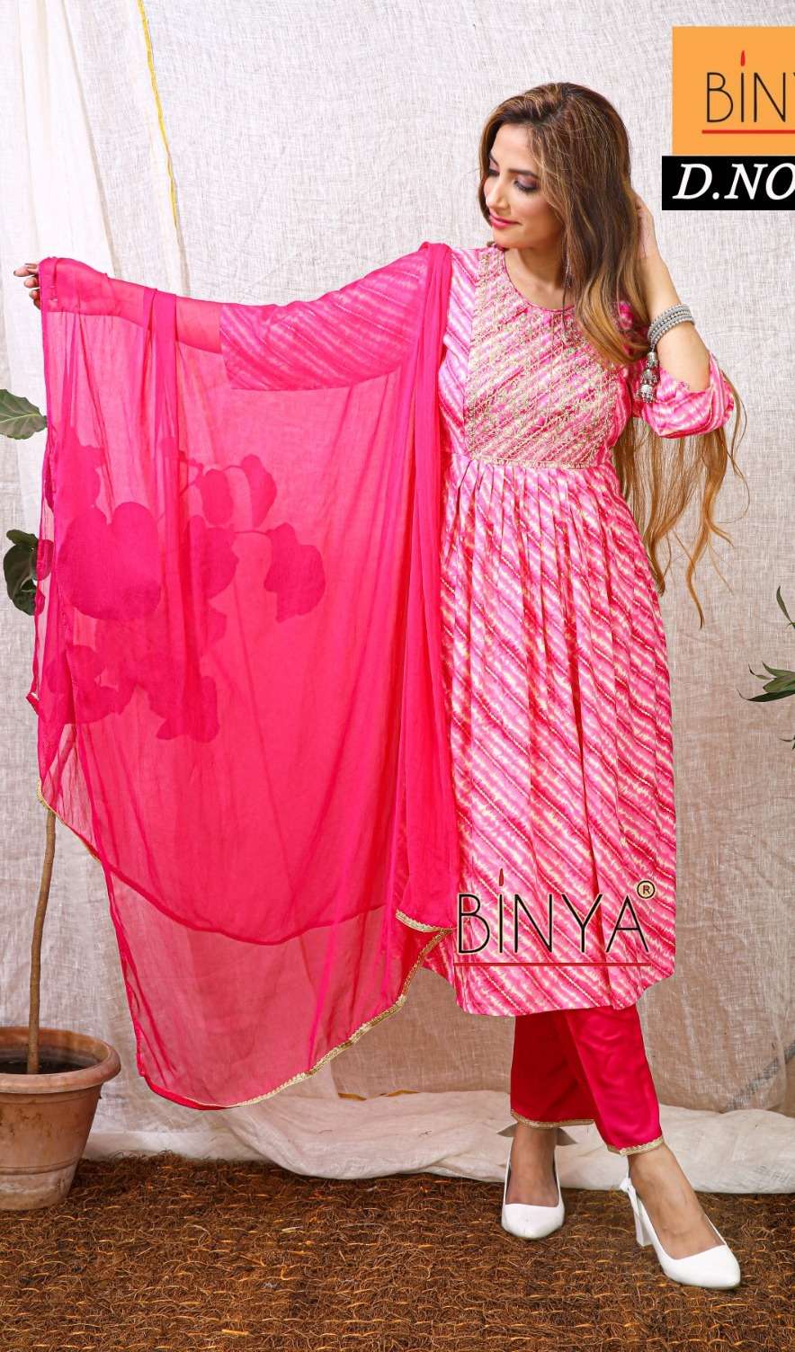 Binya Nayra cut Kurti vol-12 Wholesale catalog