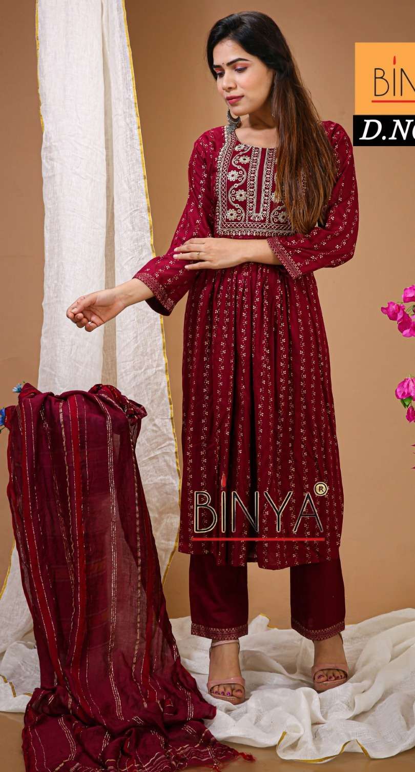 Binya Nayra cut Kurti vol-15 Wholesale catalog
