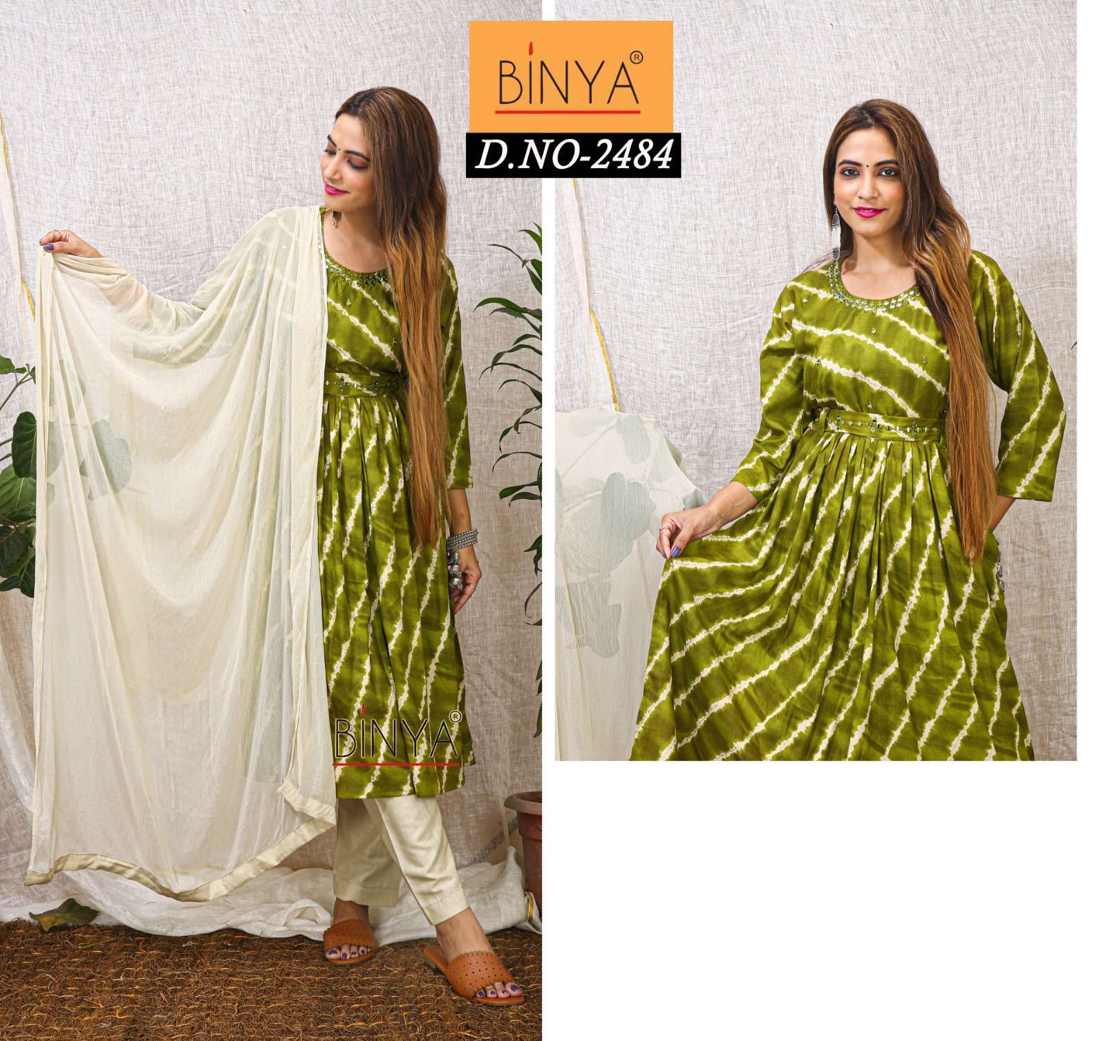 Binya Nayra cut Kurti vol-2 Wholesale catalog
