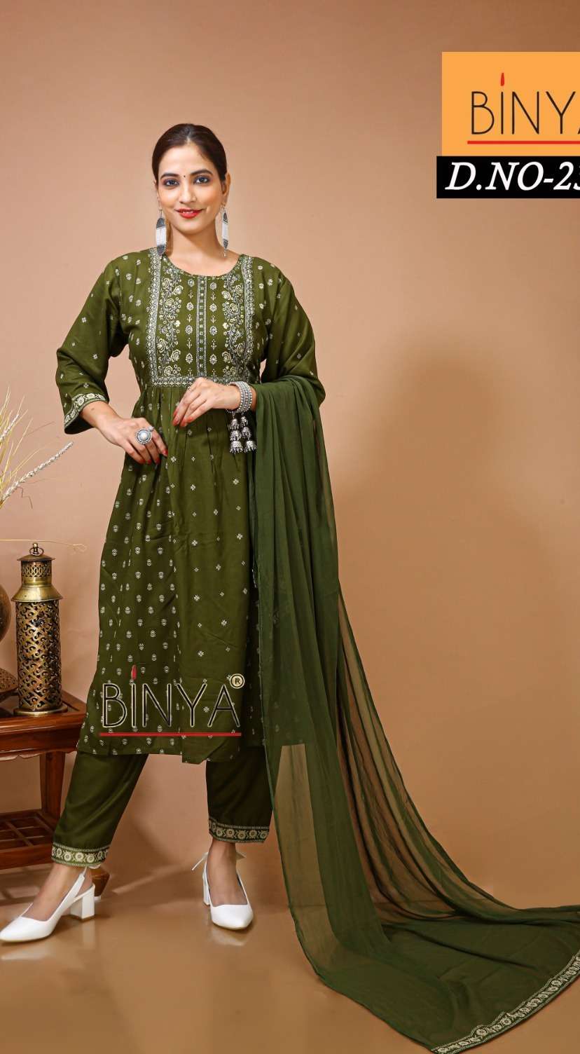 Binya Nayra cut Kurti vol-20 Wholesale catalog