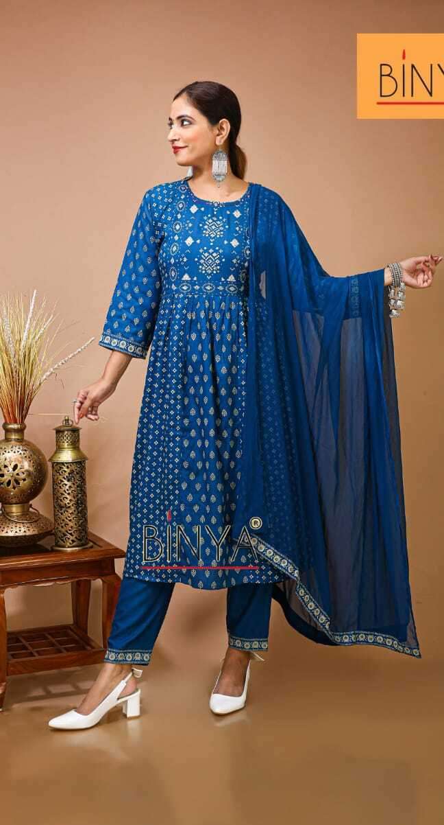Binya Nayra cut Kurti vol-21 Wholesale catalog