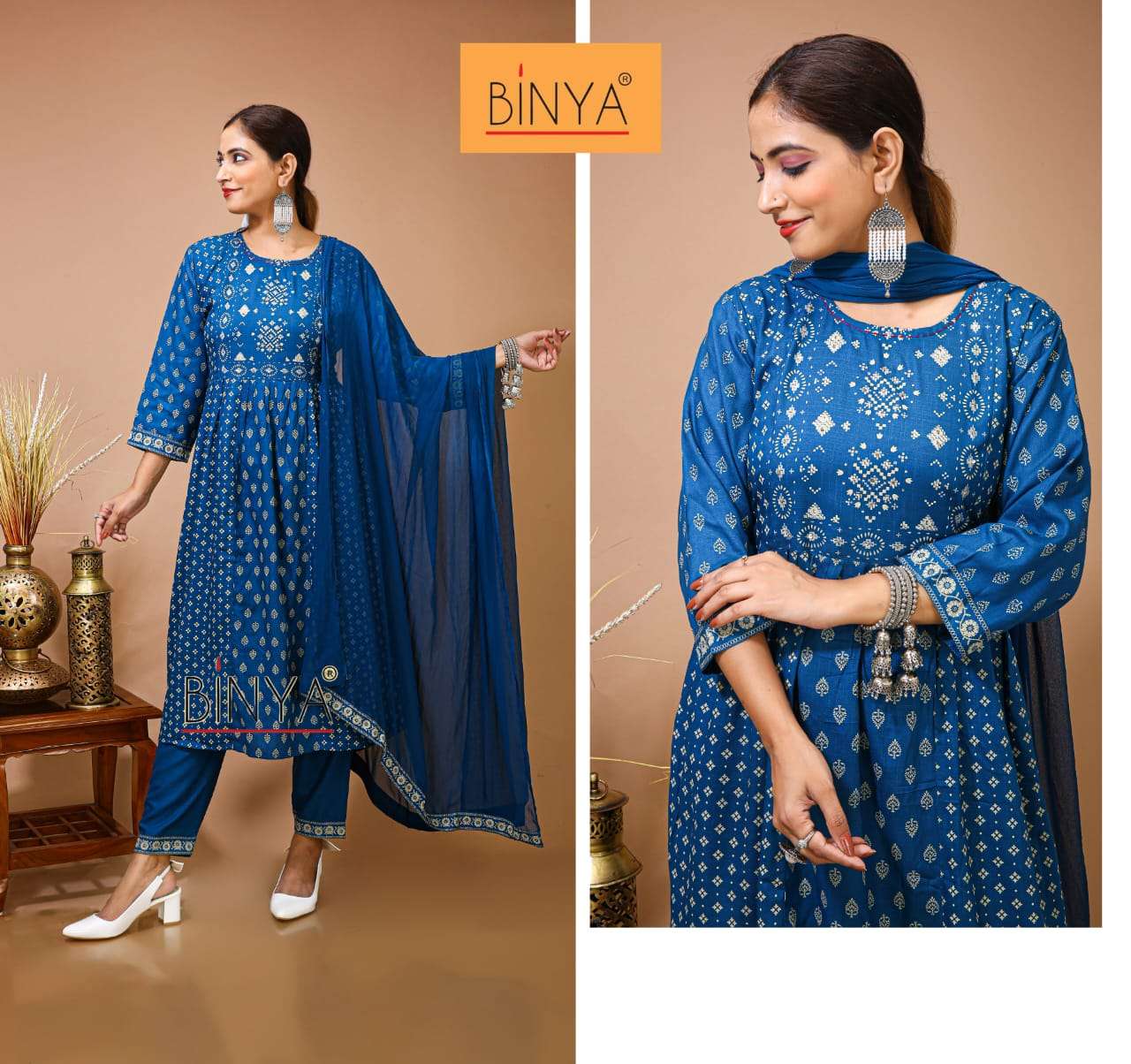 Binya Nayra cut Kurti vol-21 Wholesale catalog