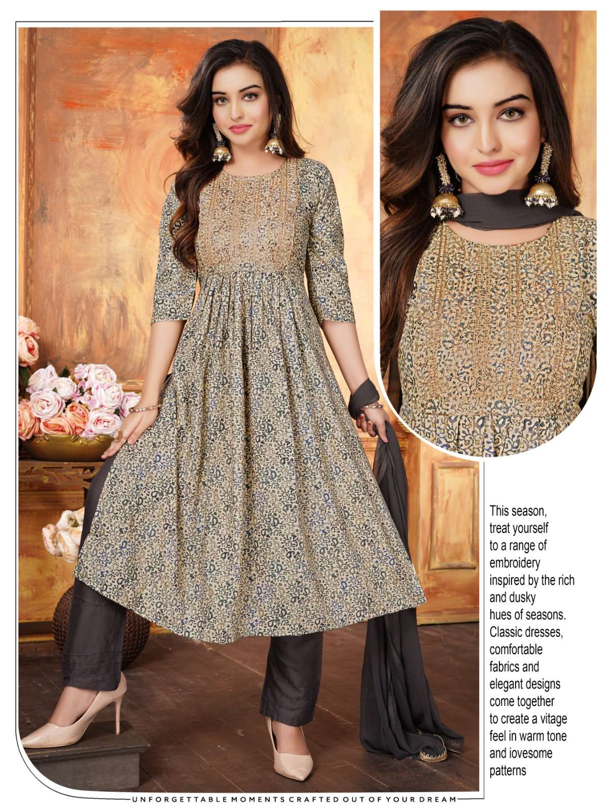 Binya Nayra cut Kurti vol-3 Wholesale catalog