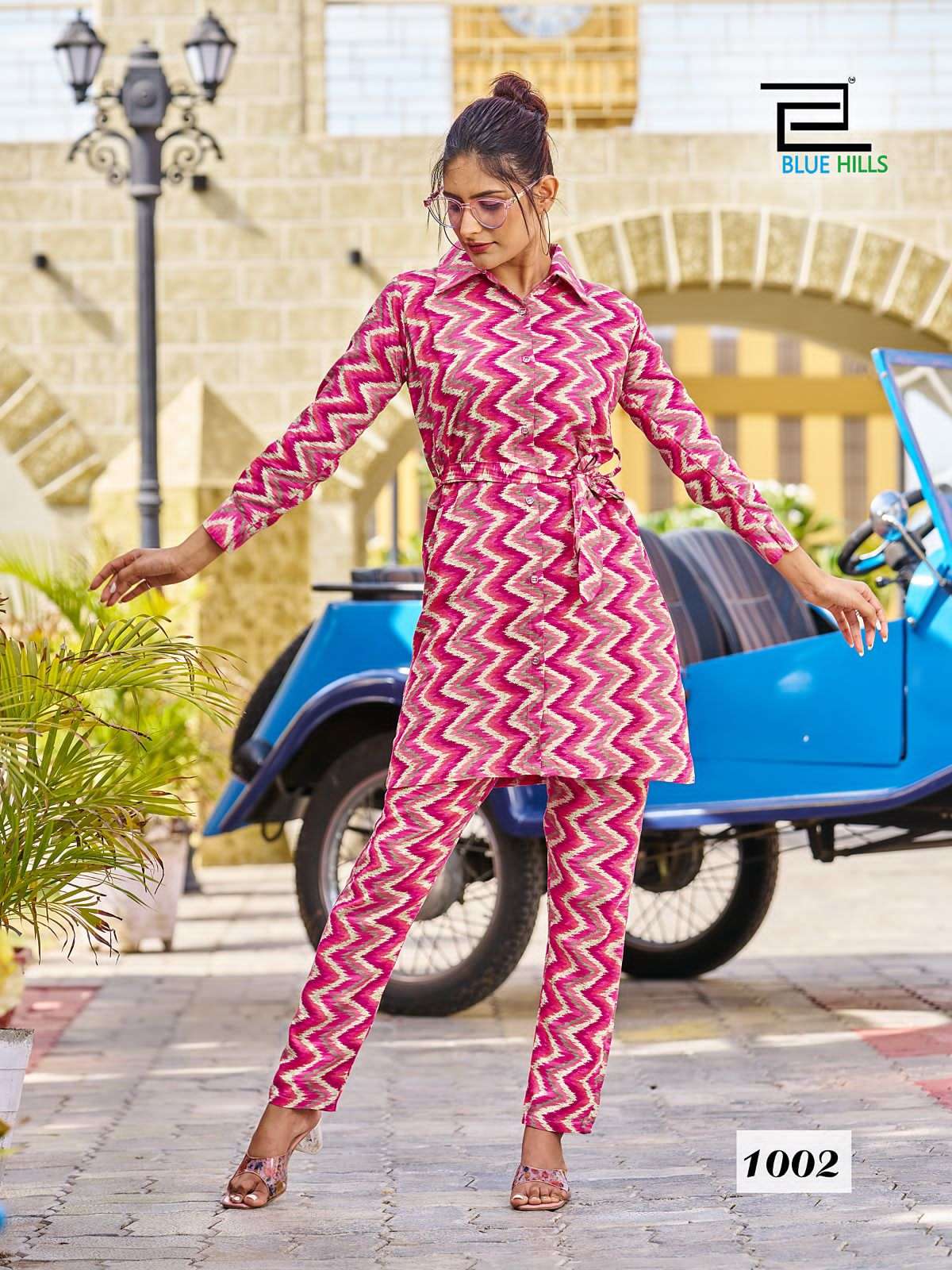 BLUE HILLS Rayon 14 kg CO-ORD SET Kurti Wholesale catalog