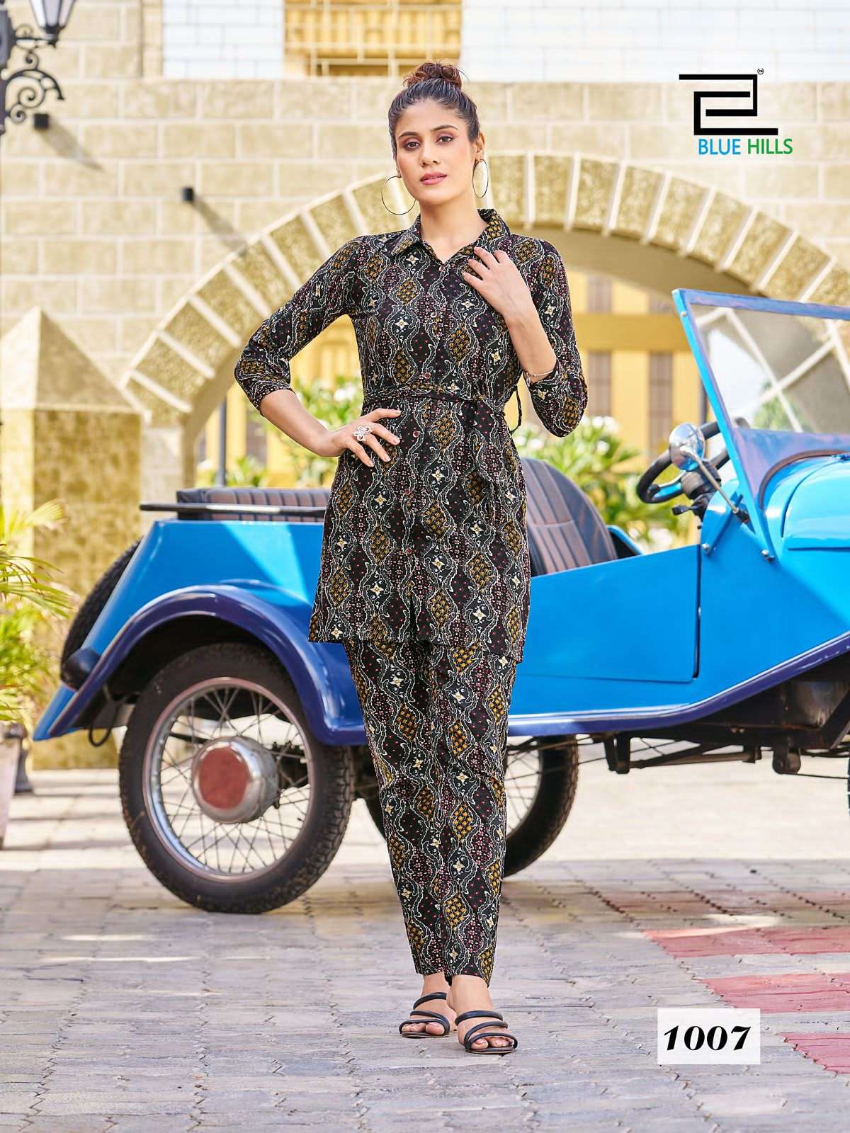 BLUE HILLS Rayon 14 kg CO-ORD SET Kurti Wholesale catalog