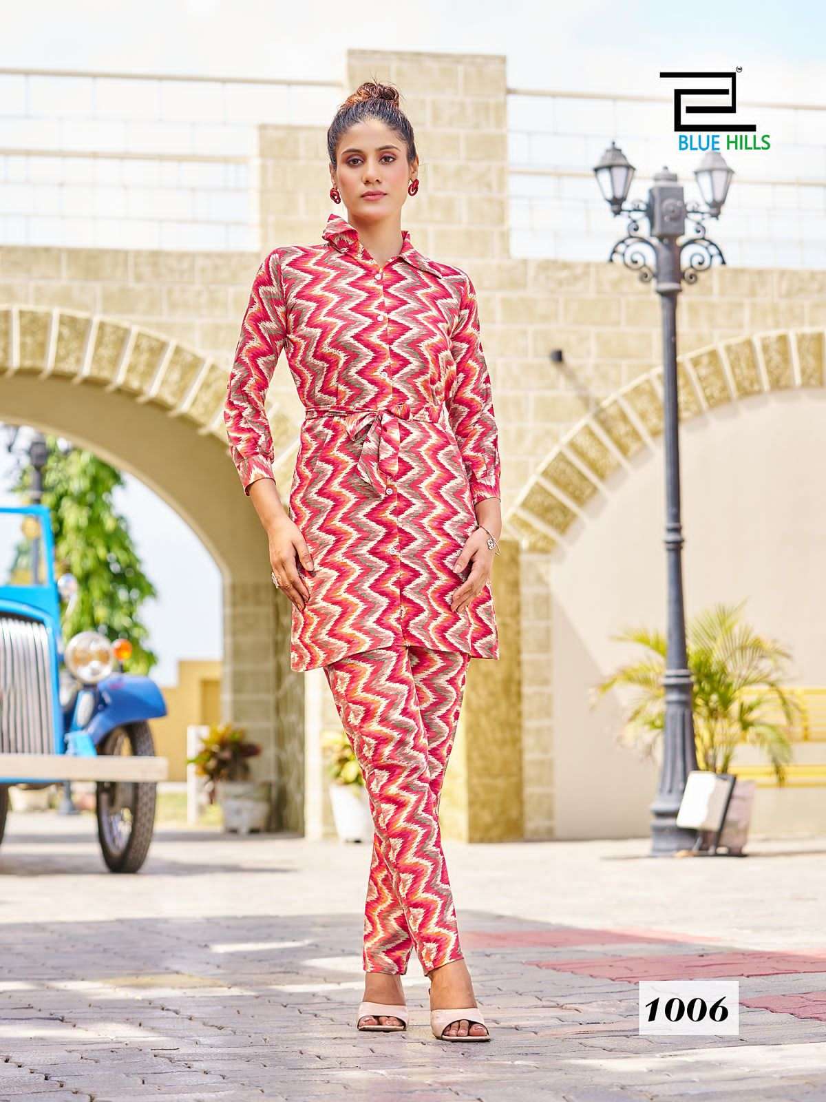 BLUE HILLS Rayon 14 kg CO-ORD SET Kurti Wholesale catalog