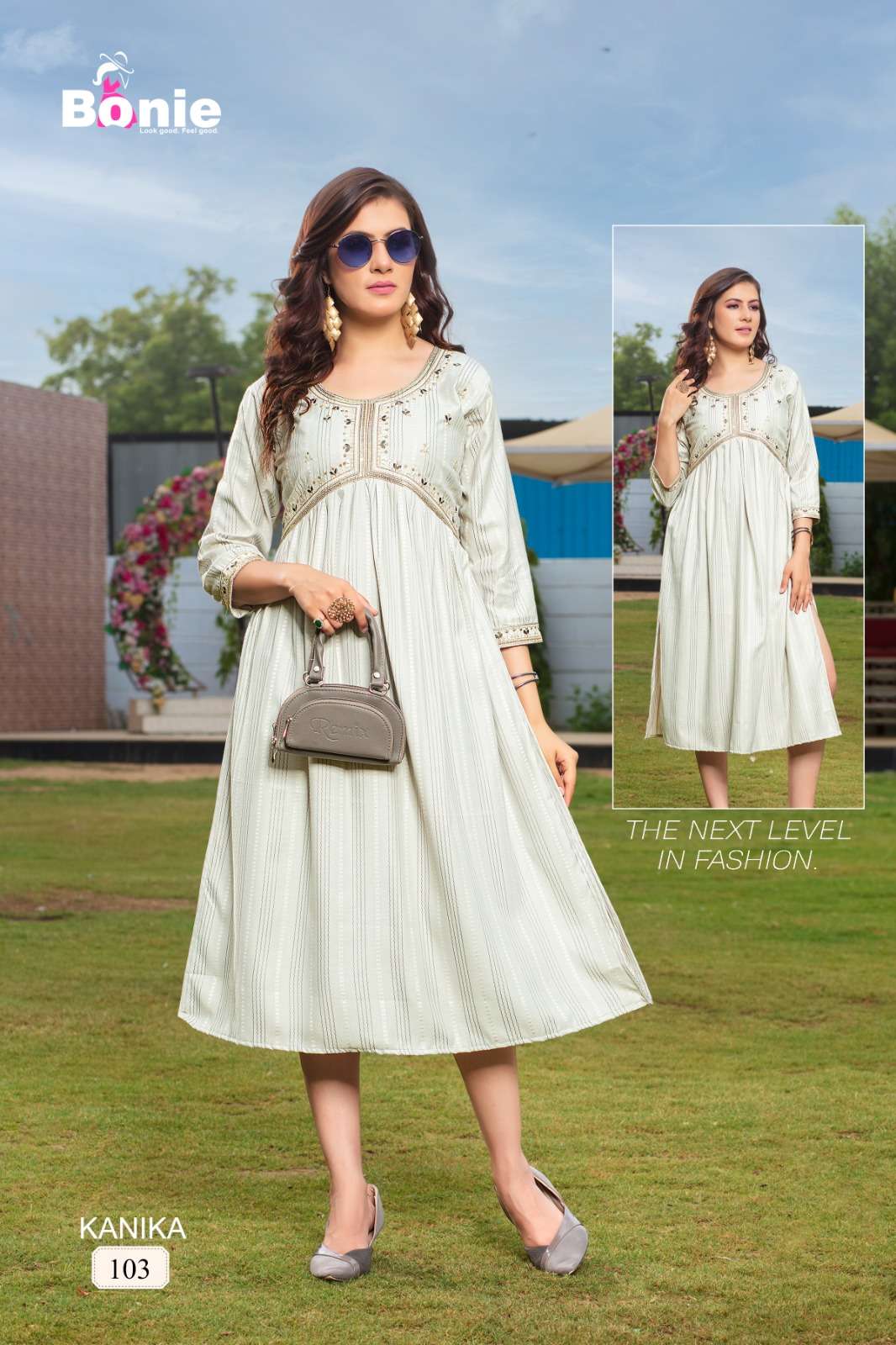 BONIE KANIKA  ALIA CUT KURTIES Wholesale catalog