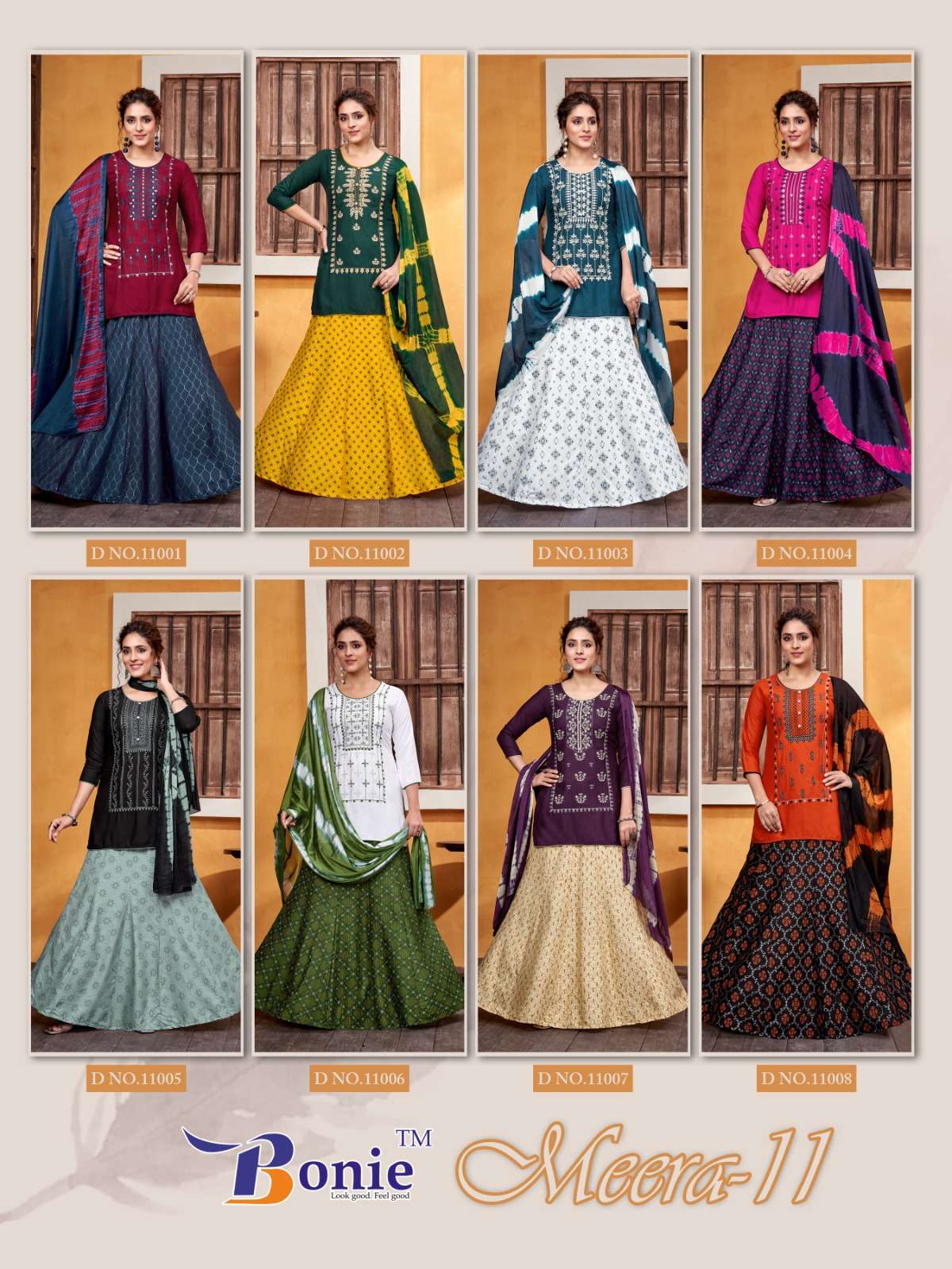 BONIE MEERA 11 Kurti Wholesale catalog