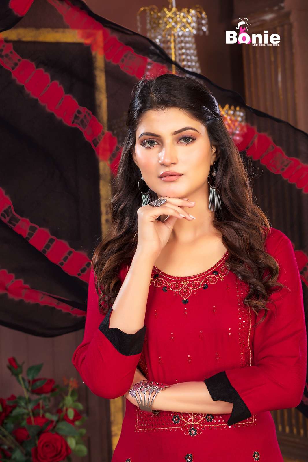 BONIE STUTI- 3 Kurti Wholesale catalog