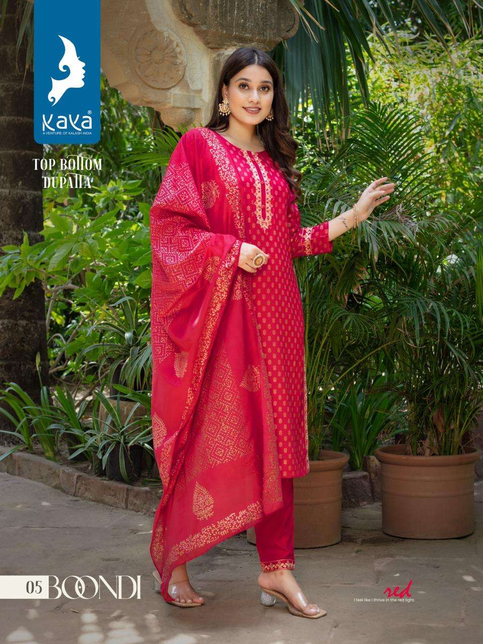 BOONDI  KAYA KURTI WHOLESALE CATALOG