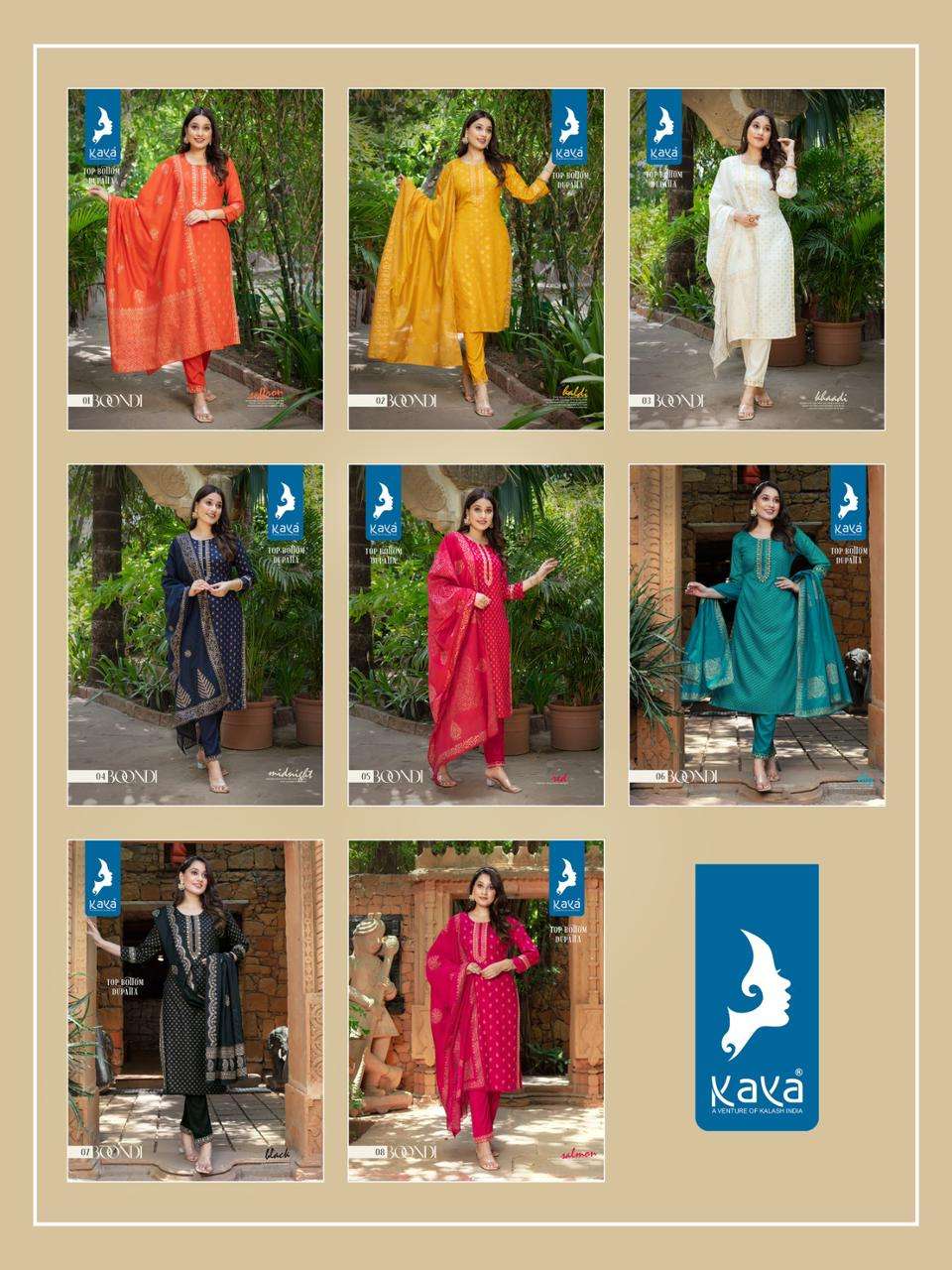 BOONDI  KAYA KURTI WHOLESALE CATALOG