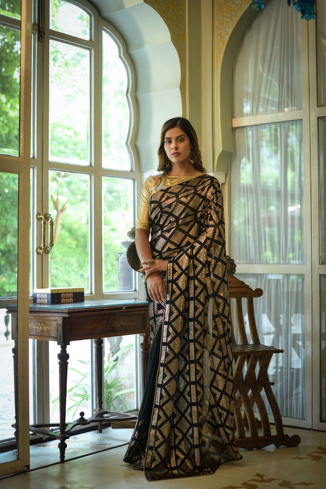 Bt 4004 Beautiful Sequence Designer Saree Wholesale catalog