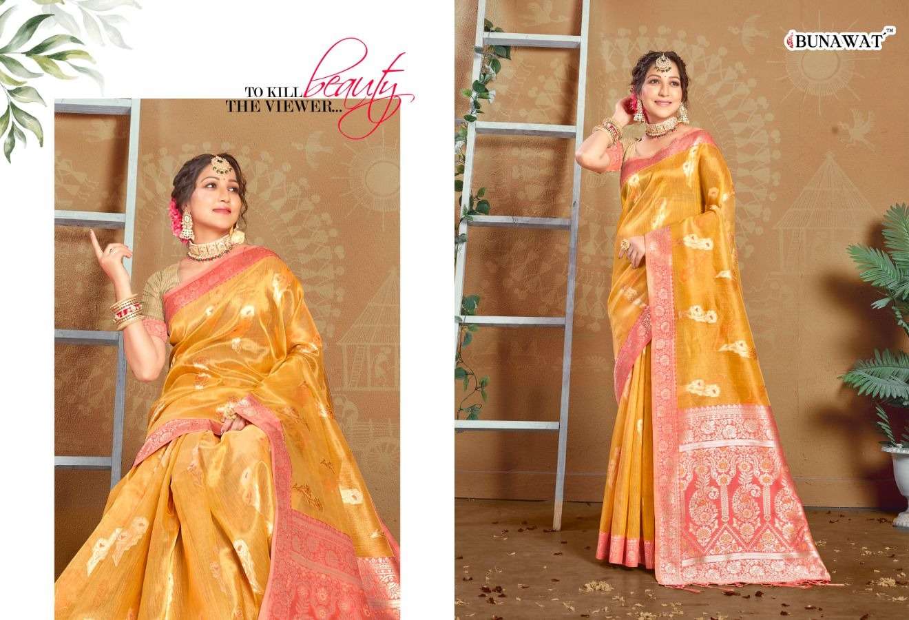 BUNAWAT ALISHA SAREE WHOLESALE CATALOG