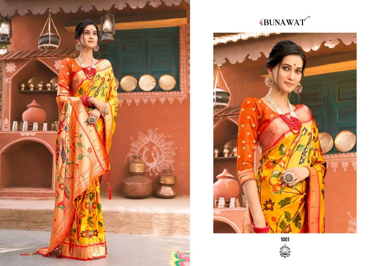 Bunawat PRAGYA Saree Wholesale catalog