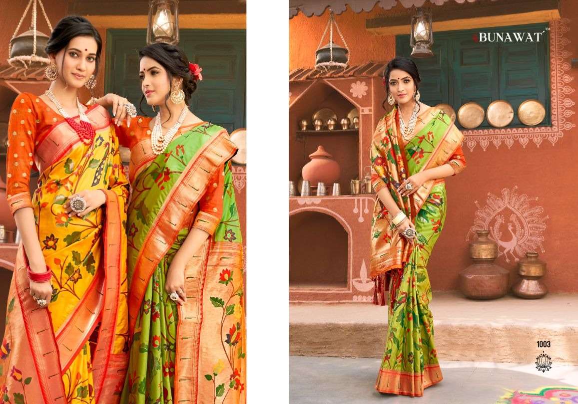 Bunawat PRAGYA Saree Wholesale catalog