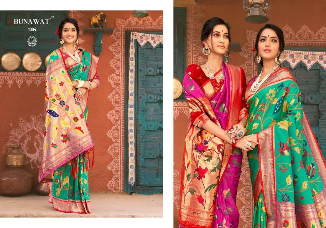 Bunawat PRAGYA Saree Wholesale catalog