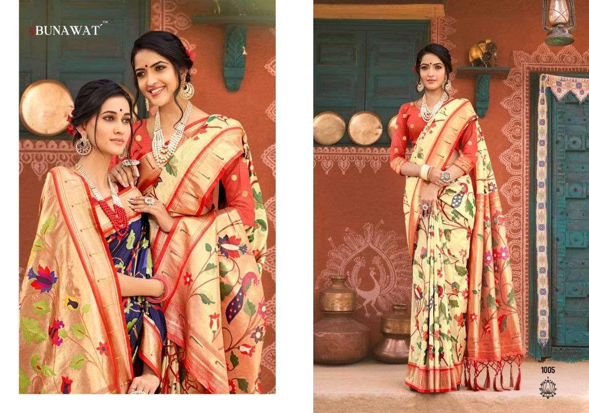 Bunawat PRAGYA Saree Wholesale catalog