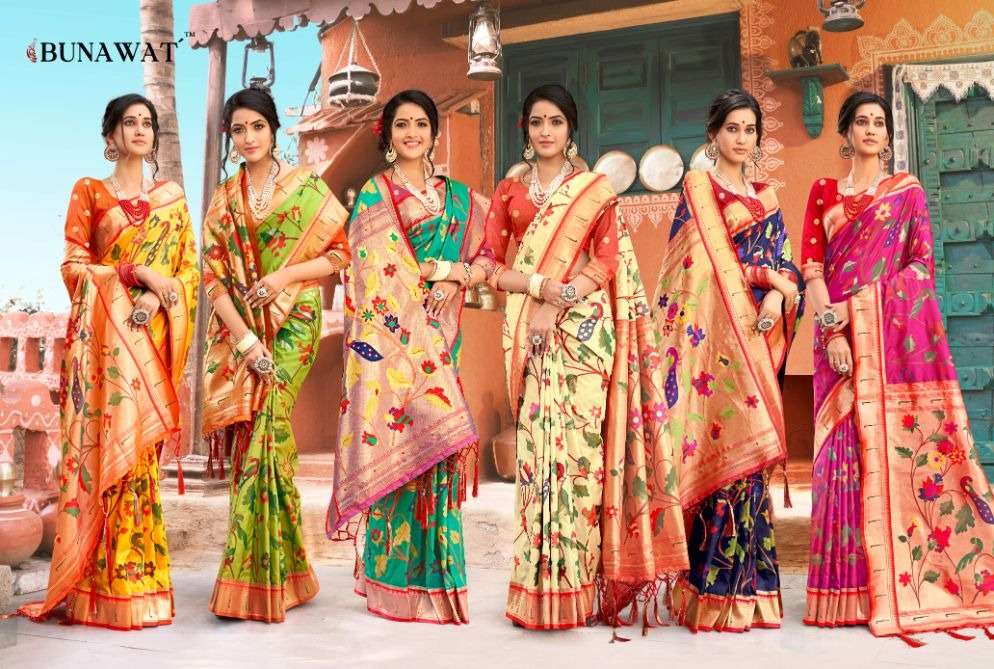 Bunawat PRAGYA Saree Wholesale catalog