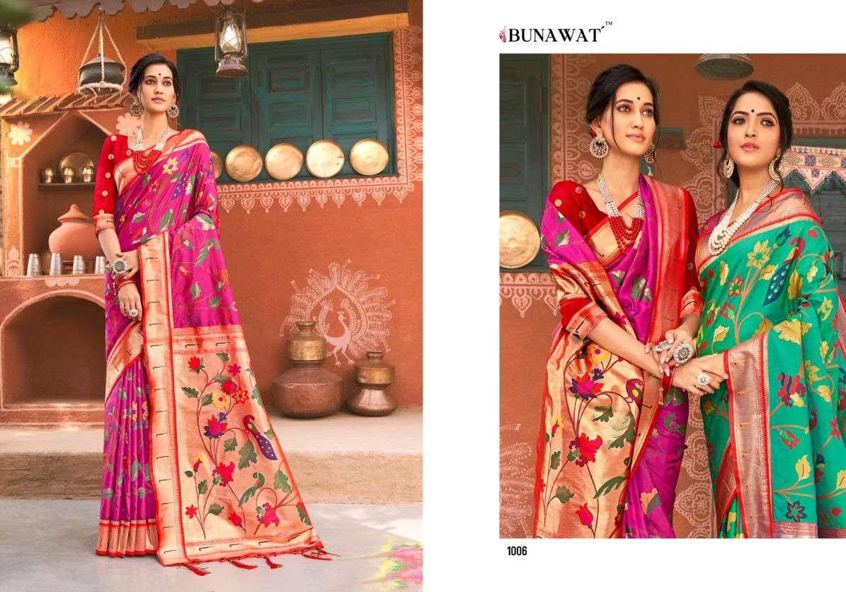 Bunawat PRAGYA Saree Wholesale catalog