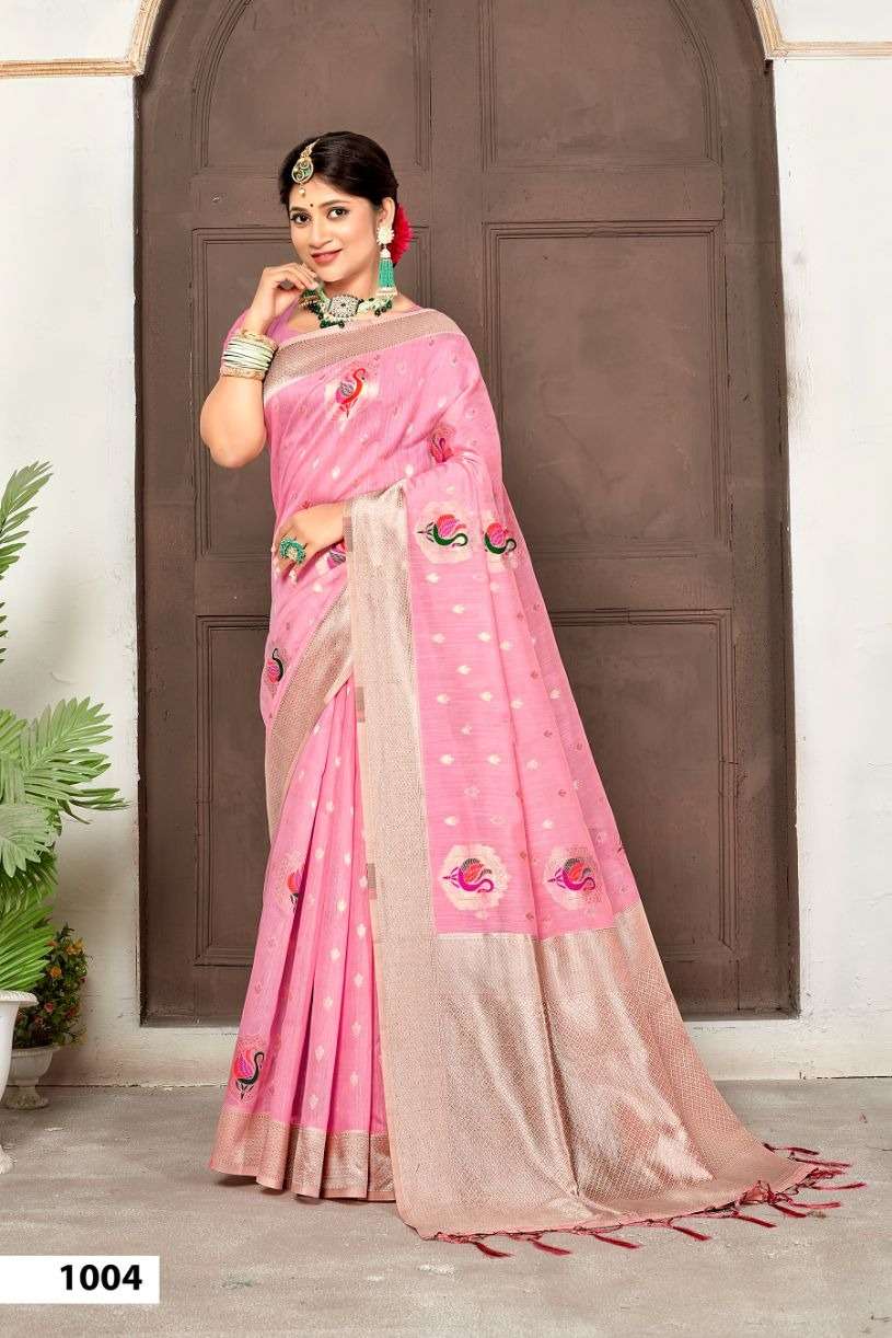 BUNAWAT RAJ GHARANA Cotton Saree Wholesale catalog