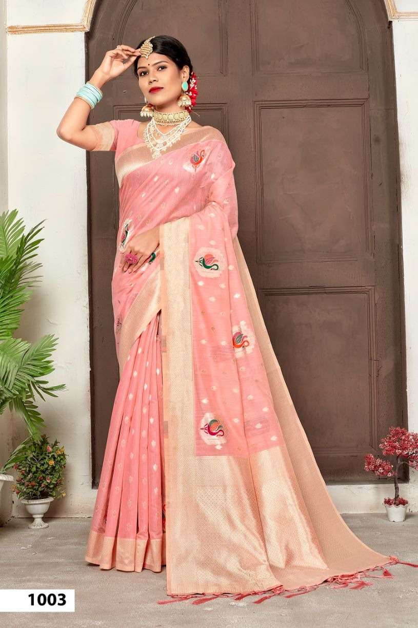 BUNAWAT RAJ GHARANA Cotton Saree Wholesale catalog