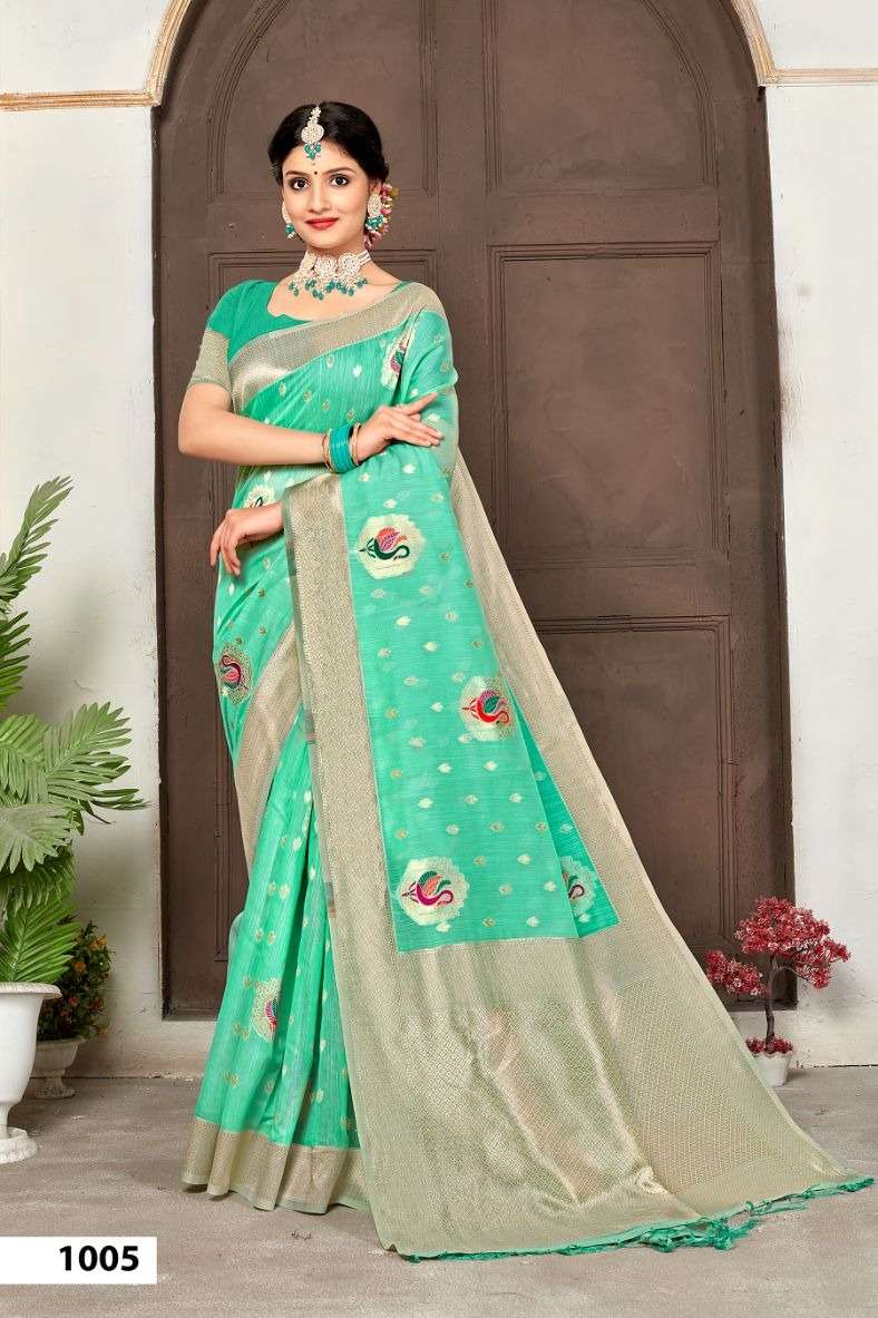 BUNAWAT RAJ GHARANA Cotton Saree Wholesale catalog
